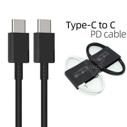 1m/3ft Type-C PD fast charging cable USB C to C mobile phone data cables 25W for Samsung