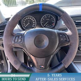 Steering Wheel Covers Customised Car Cover Original Braid For M Sport M3 E90 E91 E92 E93 E87 E81 E82 E88 X1 E84Steering CoversSteering