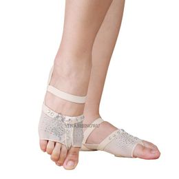 Stage Wear Belly Dancing Foot Thong Dance Socks Shoe Toe Pads Practise Ballet Shoes Accessories ProfessionalStage