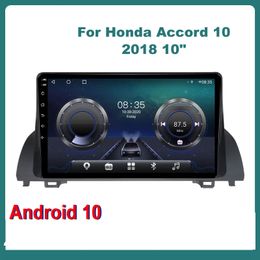 10.1inch Android Car Video GPS Navigation for Honda ACCORD-2018 Support Stereo Audio Radio Bluetooth