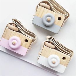 Nordic Hanging Wooden Camera Toy Children'S Toys Gifts Room Decoration Supplies Wooden Toys JPDZS1031 201125