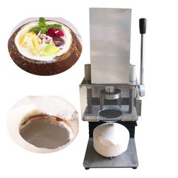 Old Young Coconut Opener Automatic Shell Opening Machine Coconut Green Punching Maker Stainless Steel