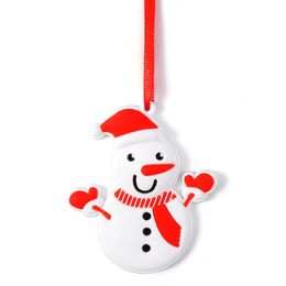 Christmas Decorations Santa Claus Snowman Christmas tree hanger PVC pendant