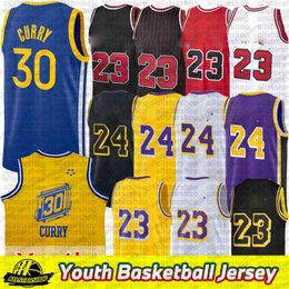 Custom 24 Basketball Jersey James Curry Jersey Size S-XL 23 Men's Youth Kids Adult Ja Morant Pippen