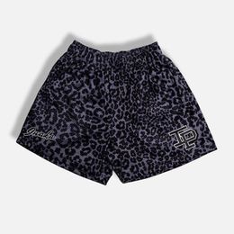 Mens Shorts Inaka Men Women Classic Leopard Gym Basketball Workout Mesh Running Fitness Sports Shortsmens