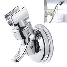 Bath Accessory Set Shower Head Handset Stand Bracket Holder Chrome Wall Mount Adjustable Suction Replacement Bathroom Faucet Accessories