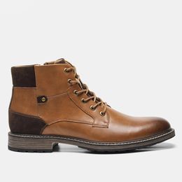 Men Ankle Boots Brand Comfortable leather Boots For Men Autumn Large Men Shoes