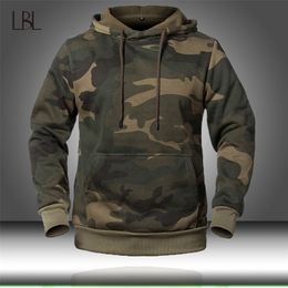 Camouflage Hoodies Men Fashion Sweatshirt Male Camo Hoody Hip Autumn Winter Military Hoodie Mens Clothing US/EUR Size 220325
