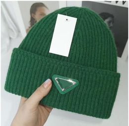 Beanie Beanie Caps Beanies Men and Women Fashion Design Knit Hats Fall Woollen Cap Letter Jacquard Unisex Warm Skull Hat