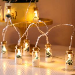 Strings Christmas Wishing Bottle Lights Light String LED Decoration Creative Pendant Holiday Home DecorLED StringsLED