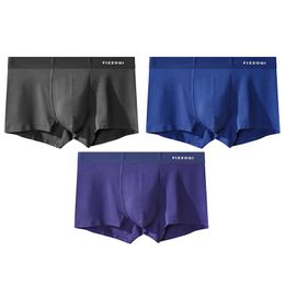 Underpants Men's Panties Flat-angle Pants Thin Breathable Modale Comfortable Large Size Four-corner Solid-colored ShortsUnderpants