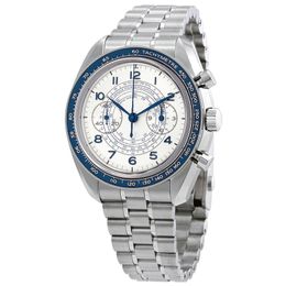 Mens Luxury Watch Automatic Mechanical Wristwatch Water resistant Chronograph Automatic-Windng Silver Dial Men's Watch