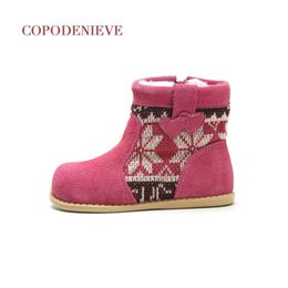 Copodenieve Winter Warm Baby Shoes Fashion Sapatos infantis à prova d'água meninos botas perfeitas para os acessórios para crianças LJ201201