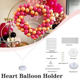 Party Decoration 160cm DIY Heart-shaped Balloon Stand Arch Shower Support Wedding Column Holder Birthday Baby N2B8Party