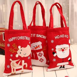 Christmas Decorations Presents Home Grocery Bag Storage Dispenser Mesh Chirstmas Bucket Stocking Stuffers For Navidad 2022