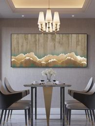 Large Modern Abstract Landscape Oil Painting 100% Hand Painted Fashion Canvas Art Home Wall Decor Pictures for Living Room A 633