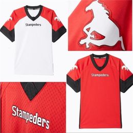MMit88 Ness Calgary Stampeders Football Jersey Bo Levi Mitchell Customizable Men Women Youth Double Stiched & Name & Number