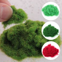 Decorative Flowers & Wreaths 1Bag Artificial Nylon Grass Powder Sand Micro Fairy Garden Landscape Turf Decor DIY Simulation Lawn Tree Powder