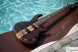 Aria Pro II Rev-Sound Bass RSB-800 - Antique Walnut Finish Electric guitar