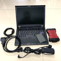 VCM 2 Pro Dianostic Tool Multi-language VCM2 IDS Top Chip Diagnose Scanner V120 VCM II VCMII OBD2 in T410 Laptop i5 CPU