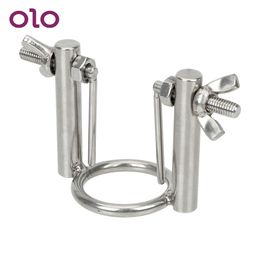 OLO Urethral Dilators Penis Plug Catheters Sounds Adjustable Stimulator Masturbator Stainless Steel Adult sexy Toys for Men