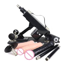 FREDORCH sexy Machine for Woman Adjustable Masturbating Pumping with 3XLR Accessories Gun Love Men Adult Toys