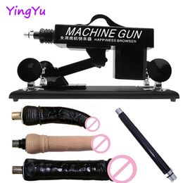 Automatic Vibartor sexy Machine Toys for Woman Retractable Love Erotic machine with Dildos Adult Product Masturbator