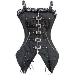 Sexy Ladies Lace up Corsets Tops Tight Waist Trainers Body sculpting and Slimming Outfits XL Night Party Queen 220524