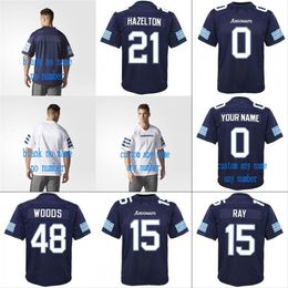 Mit 2018 New Style Toronto Argonauts 15 Ricky Ray 48 Bear Woods 21 Hazelton Mens Womens Youth 100% Stitched Personalised Football Jerseys