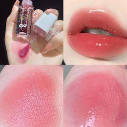 Lip Gloss Moisturising Makeup Lipgloss Mirro Easy To Wear Long-lasting Liquid Lipstick Cosmetic For Lips KoreanLip
