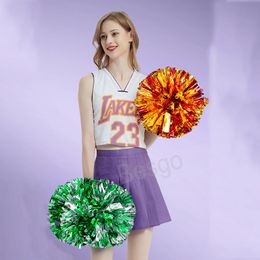 Sports Meet Cheerleading Pom Poms PE Dance Handheld Flower Ball Concert Cheering Flower Balls Christmas Party Decoration BH6725 TYJ