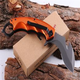 fox knives Canada - Newer recommend Fox F91 claw knife karambit outdoor survival camping hunting knife folding tool Gift for men157k