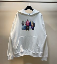 Erkekler Artı Boyutu Sweatter Hoodies Sonbahar / Kış 20222cquard Örgü Makinesi E Özel Jnlarged Detay Crew Boyun Pamuk H47W4