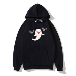 Genshin Impact Hu Tao Cape Hoodie Women Men Kawaii Cartoon Manga Aesthetic Game Streatwear Pullover Harajuku Casual Hi Hop 220406