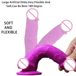 Women's masturbation stick appliances adult products Rubber Girl for sexy Toys Women Fast Orgams Artificial Penis