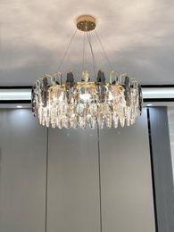 Pendant Lamps Ceiling Chandelier Led Lights K9 Crystal Dining Room Classic Lamp Bedroom DL BrandPendant
