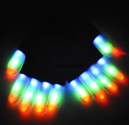 halloween kids teenage led gloves lighted up flashing party Bar decoration rave prop children skull finger torch stage performance glove