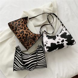 Fashion New Women's Evening Bags 2022 Korean Summer Personalized Printing Underarm Bag Temperament Hand Carry Single Shoulder Bag