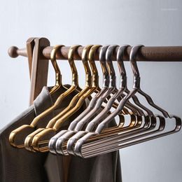 Hangers & Racks 10pcs Clothes Hanging Laundries Aluminium Alloy Skid Resistance Coat