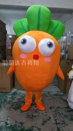 Mascot doll costume New Carrots Mascot Costume Adult Character Costume Mascot Fashion Apparel Vegetable