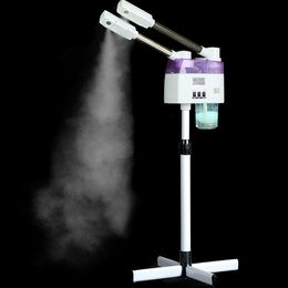 Pro Hot&Cold Ozone Vaporizer Facial Steamer Skin Rejuvenation Mist Steam Moisturising Wrinkle Removal Spa Deep Cleanser Beauty Machine