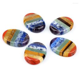 Other PCS Palm Stones 7 Chakra Energy Natural Gem Pocket Smooth Massage Healing Meditation Reiki Crystal Spiritual TherapyOther Toby22