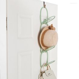 Hangers & Racks Over The Door Hooks Hanger 6 Rack For Coats Robes Hats Clothes Towels Hanging Towel Organizer