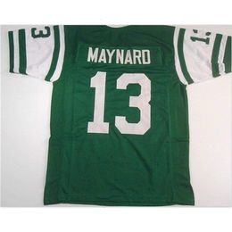 Uf Chen37 Man Don Maynard #13 Sewn Stitched RETRO JERSEY Full embroidery Jersey Size S-5XL or custom any name or number jersey