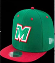 2022 Mexico Fitted Caps Letter M Hip Hop Size Hats Baseball Caps Adult Flat Peak For Men Women Full Closed H3338T
