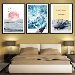 3 Pcs Shark Canvas Painting Modern Home Decoration Living Room Bedroom Canvas Print Painting Wall Decor Picture