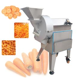 Multi-function Vegetable cutter machine commercial automatic electric vegetable shredded diced slicer for sale