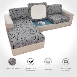 Sofa Cover for Seat Elastic Cushion Seater Living Room L shaped fundas para sofs 220615
