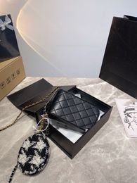 Lenger handbag mother mobile phone bag 5A high-end quality designer luxury women's shoulder bag cross-body under the banquet coin purse