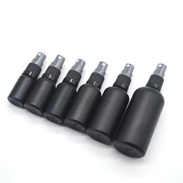 100pcs Bottle Bottles with Black Fine Mist Pump Sprayer Designed for Essential Oils Perfumes Cleaning Products Aromatherapy Bottles